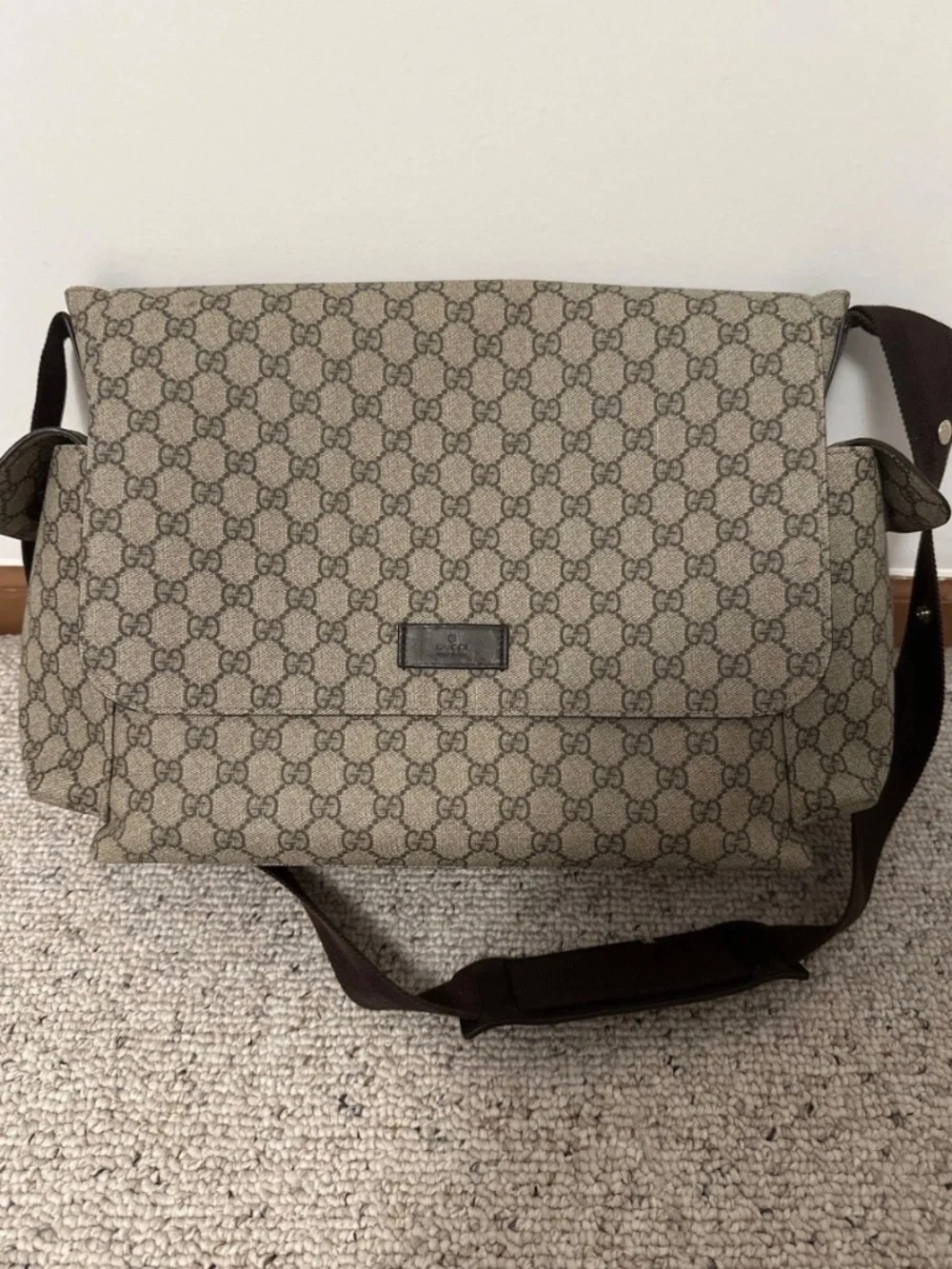 Gucci diaper bag